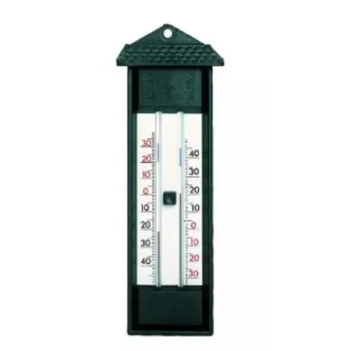 Minimaal Maximaal Thermometer zwart
